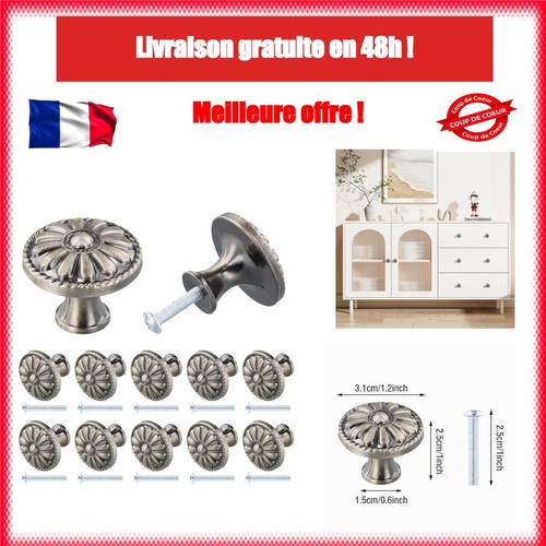 Boutons tiroir ronds 35 - tiroir,