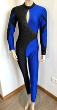 combinaison T36 noir et bleu