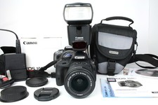Canon EOS 100D 18MP Digital SLR Camera with EF-S 18-55mm IS STM Lens, 2163 Shots