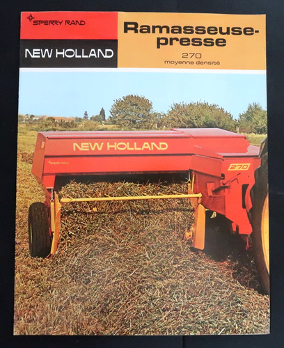 Brochure ramasseuse presse 270 - ramasseuse-presse,