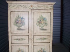 Painted armoire beautiful designed