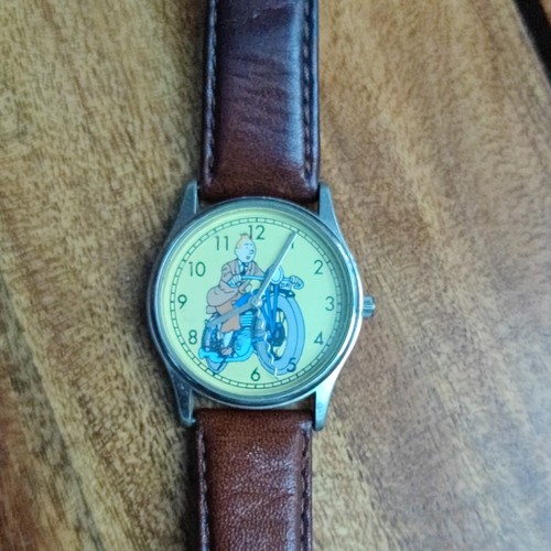 Montre bracelet tintin quartz - montre,