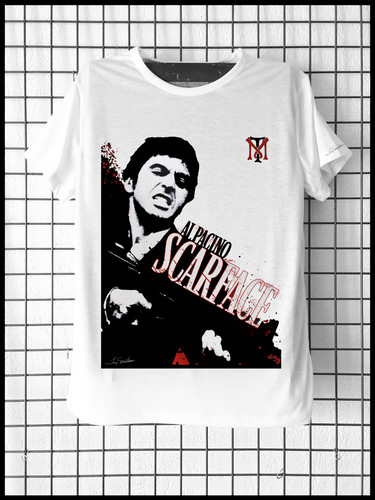 Tee shirt scarface tony - tee-shirt,