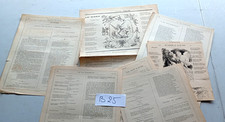 Lot de pages Journaux anciens