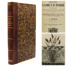 E. BESSON : LEÇONS D'ANATOMIE