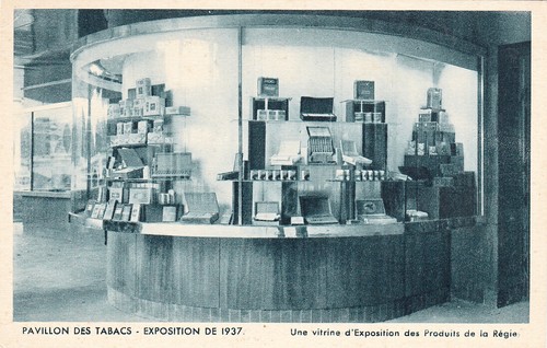 Old postcard paris exhibition - old,