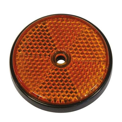 Reflecteur ronde 70mm - , orange