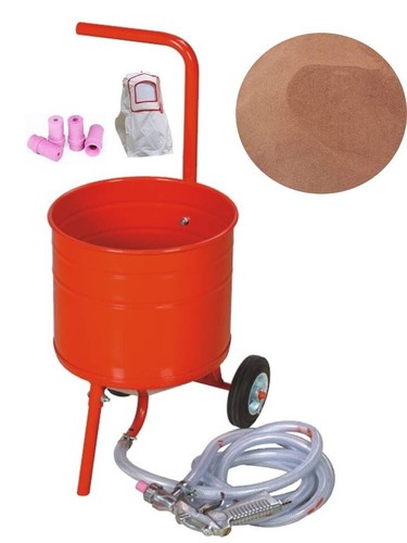 Sableuse mobile sur roulettes - mobile,
