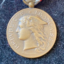 Médaille des Epidémies Ministère de la Guerre 1917 France
