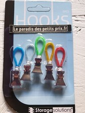 5 accroches torchon ,accroche