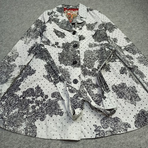 Manteau trench foncé desigual - trench,