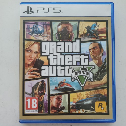 Grand theft auto - v, ps5
