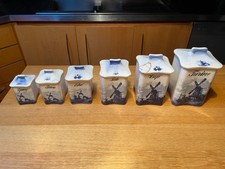 Ensemble 6 anciens pots