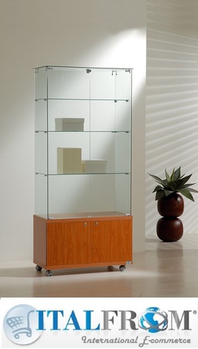Vitrine verre avec armoire - verre,