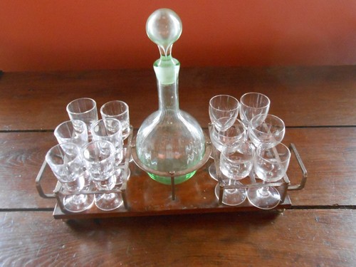 Stand antique vial and - stand, 12