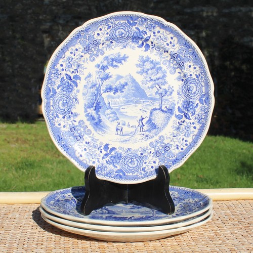 Ensemble assiettes plates - de,