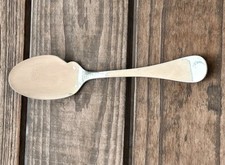 CHRISTOFLE BAGUETTE FIDELIO SILVER METAL SAUCE SPOON