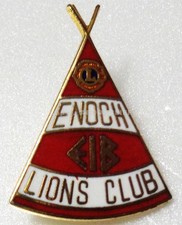 Alta. LIONS CLUB ENOCH BAND Central Alberta Pin Mint - 2