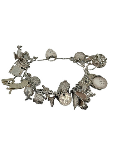 Vintage sterling charm - vintage,
