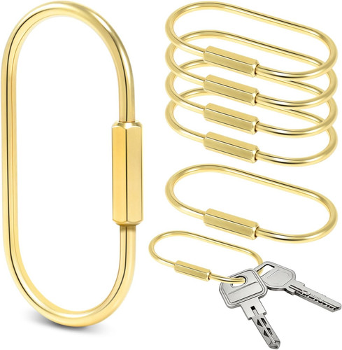 Pack brass keychain - brass, gold