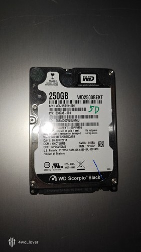 Disque dur 250go sata - dur,