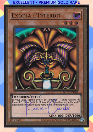 Exodia interdit mged fr005 - l'interdit, mged-fr005