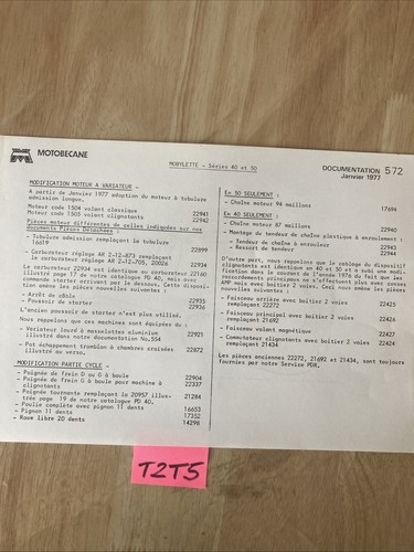 1975 motobécane motoconfort - 1975,