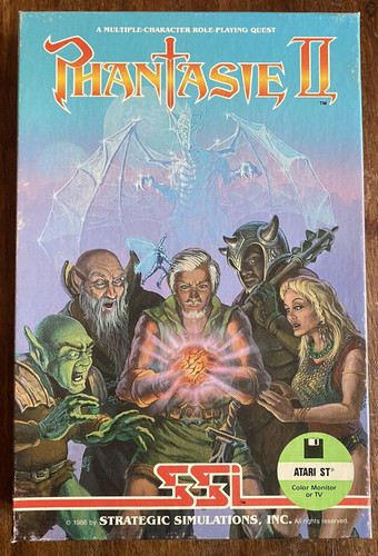 Phantasie atari 1986 - atari, st
