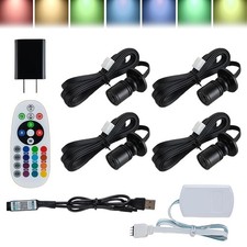 4 spots encastrés LED Mini