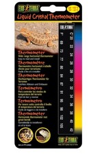 Thermomètre Horyzontal Pour Terrarium à Cristaux Liquides 20°- 42° C°