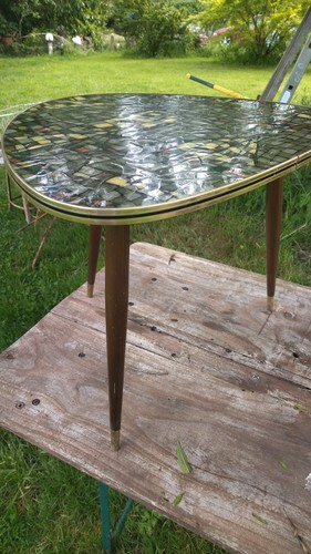 Ancien guéridon table - guéridon, tripode