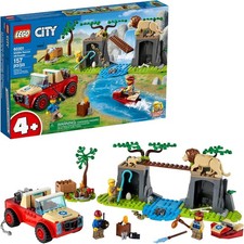 LEGO City Wildlife Rescue Off-Roader 60301 Building Kit, 157 Pieces - Multicolor