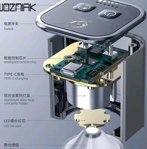Lampe usb pour séchage - lampe,