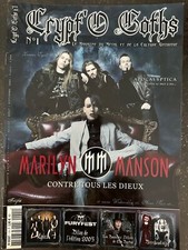 Magazine Crypt'O Goths n°1, Marilyn Manson, Apocalyptica, Epica, Battlelore