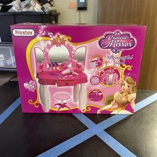 Delightful Kids Vanity Table with Light & Sound - Perfect Gift for Toddler Girls