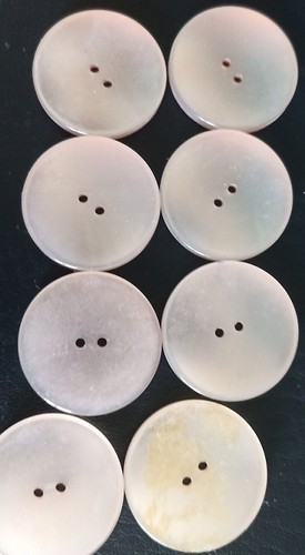Lot boutons neufs - de, rose
