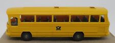 WIKING HO 1/87 BUS MERCEDES O 302 YELLOW POST PTT + 1 CHARACTER NO BOX