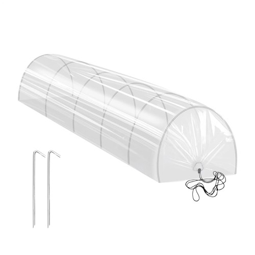 Serre tunnel jardin - jardin, filet
