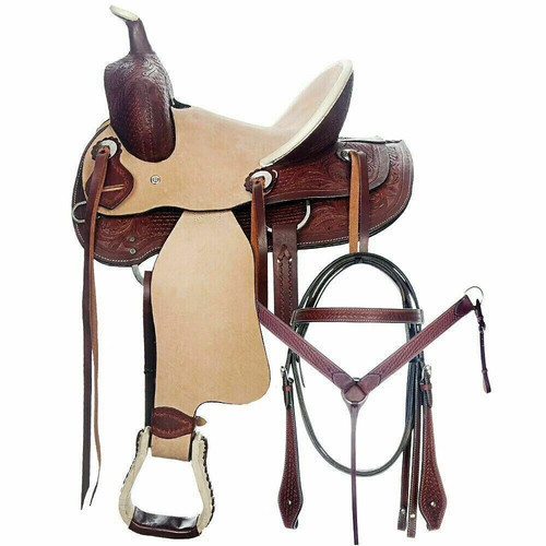 Belle selle western horse - horse, tack