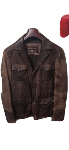 Blouson cuir homme - blouson, en