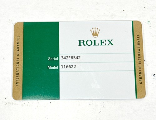 Genuine rolex 116622 - genuine,