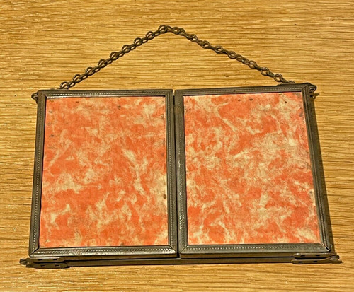 Mini miroir tryptique - tryptique, de