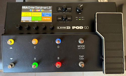 Line pod guitar multi - pod, go