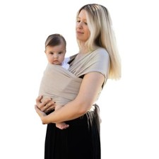 | Bamboo Baby Carrying Scarf | Elastic | Easy to Use Versatile...