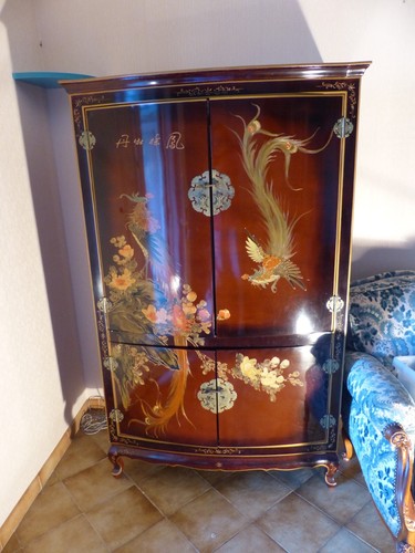 Meuble laqué style - tv, chinois