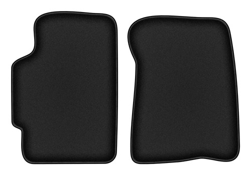 Tapis avant velours noirs