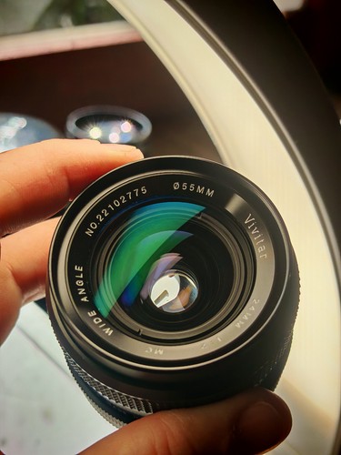 Objectif vintage vivitar 24mm - vintage,
