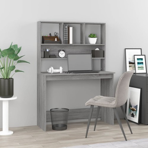 Bureau avec étagères - bureau,