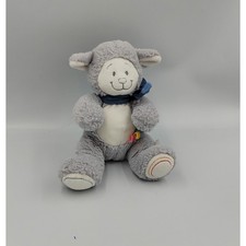 Doudou mouton bleu blanc Guss