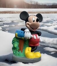 Disney Mickey Mouse Letter Box Piggy Bank Vintage Coin Bank / Retro Collector / 22cm